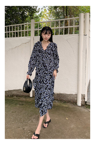 French bell sleeve Dress