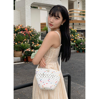 Miu striped Long dress