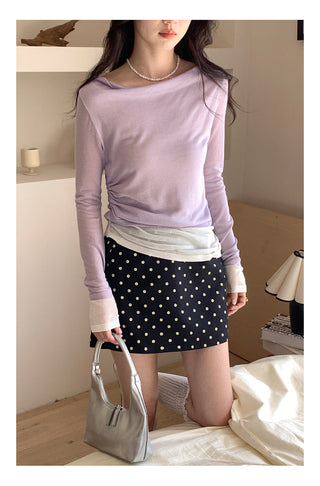 Bobo polka skirt