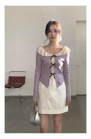 High waist A-line