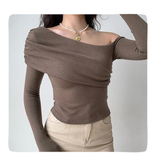 cold-shoulder crop-top