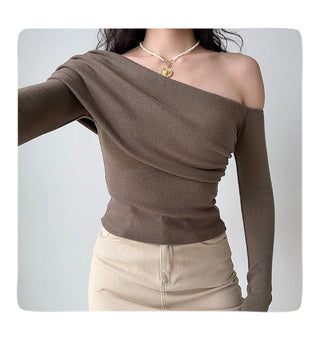 cold-shoulder crop-top