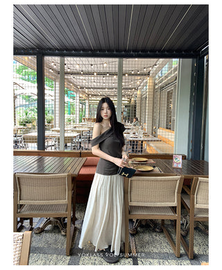 French A-line skirt