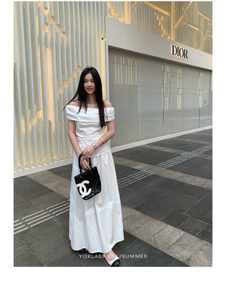 pleated umbrella skirt