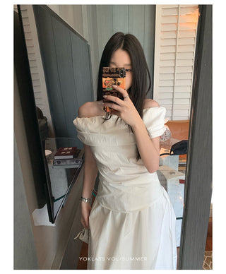 pleated umbrella skirt