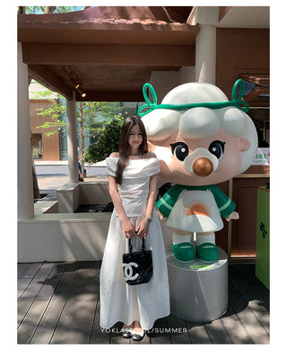 pleated umbrella skirt