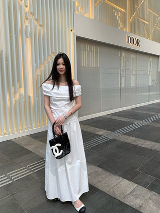 pleated umbrella skirt