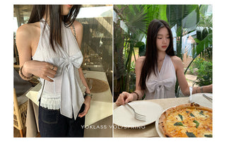lace halter top