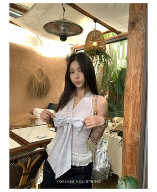 lace halter top