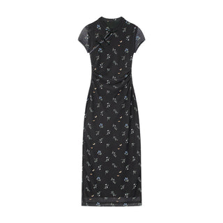 floral H-line dress