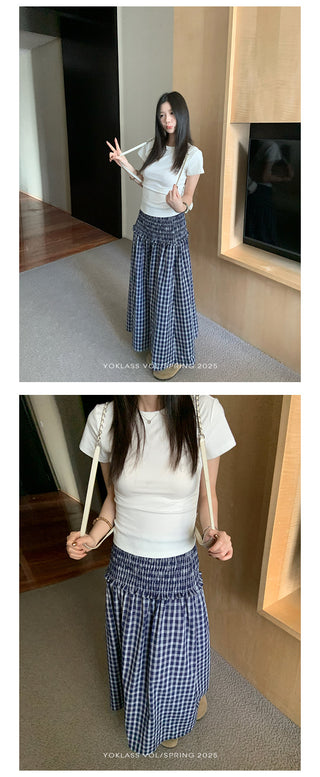 white round neck Top