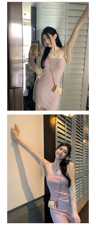 khaki knit cardigan