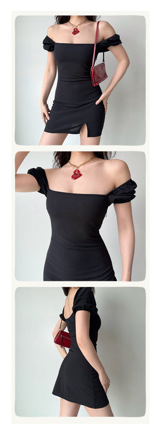 puff sleeve dress