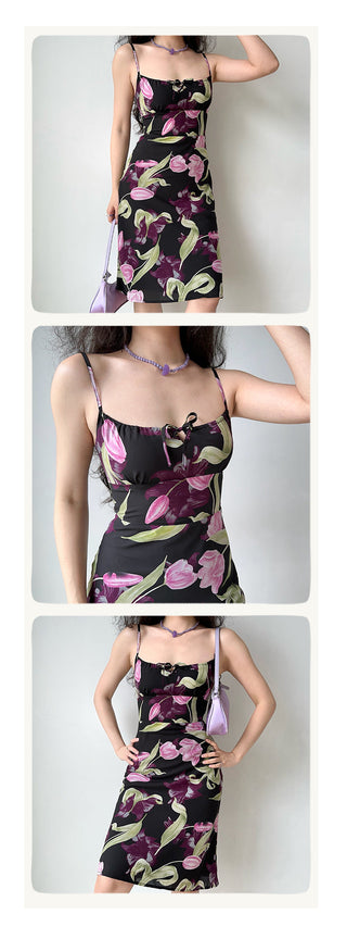 tulip suspender skirt