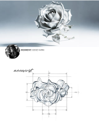rose thorn clip earrings