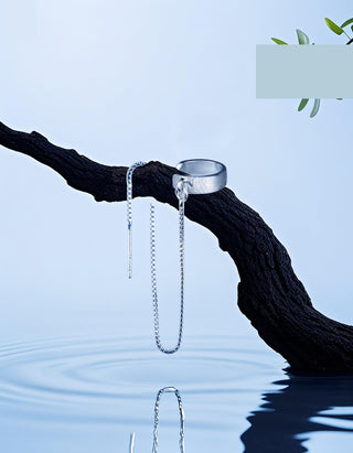 tassel ear line earrings