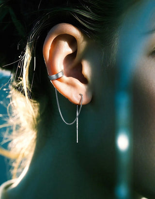 tassel ear line earrings