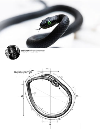 snake shaped bracelet
