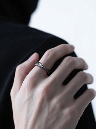 snake bone ring
