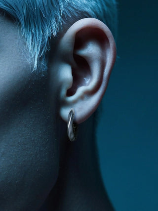 texture ear ring