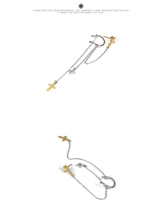 star tassel earrings