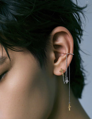 star tassel earrings