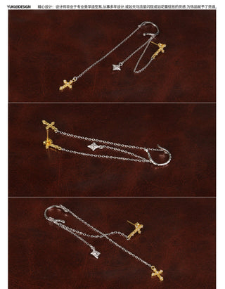 star tassel earrings