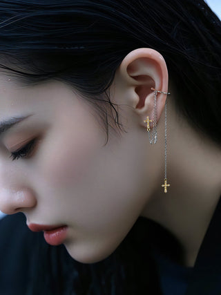 star tassel earrings