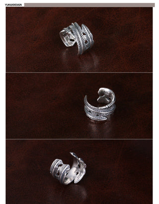 feather clip earrings