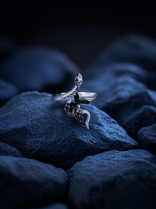 butterfly snake ring