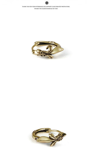 iris retro earrings