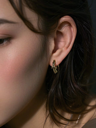 iris retro earrings