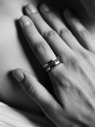 luxury stone ring