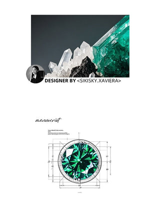 emerald stud earrings
