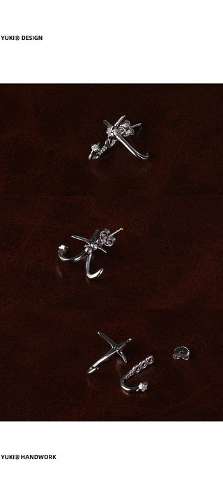light luxury stud earrings