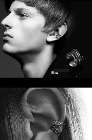 feather ear rings