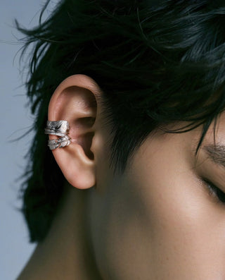 feather ear rings