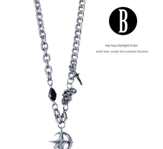 titanium steel necklace