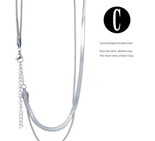 titanium steel necklace