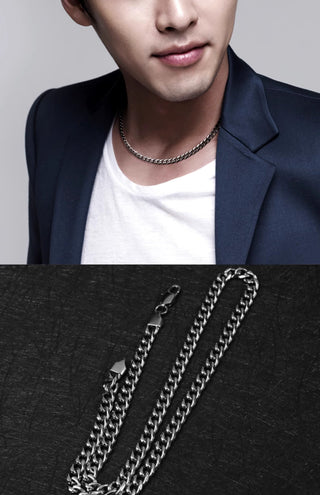 titanium steel necklace