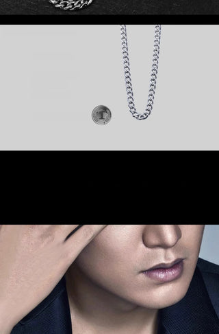 titanium steel necklace