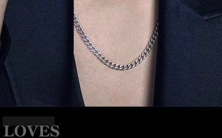 titanium steel necklace