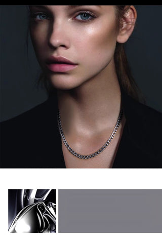 titanium steel necklace