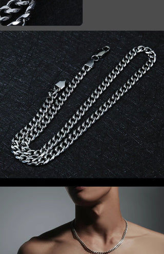 titanium steel necklace