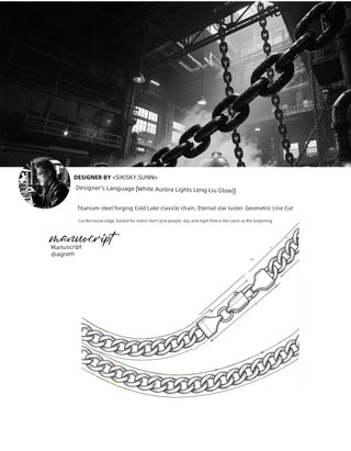 titanium steel necklace