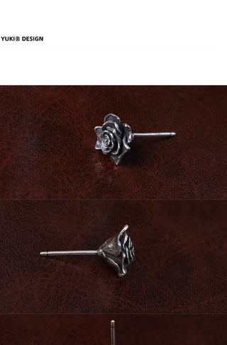 dark rose earrings