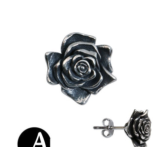 dark rose earrings