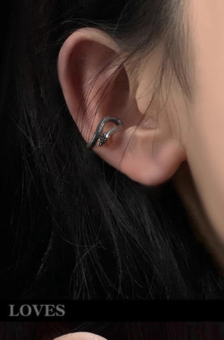 snake ornament earrings