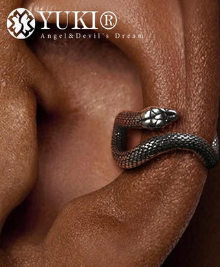 snake ornament earrings