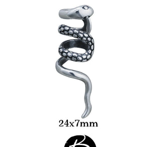 snake ornament earrings